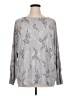 The Limited Gray Long Sleeve Blouse Size 1X - photo 1