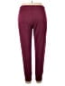 Pinspark Solid Burgundy Casual Pants Size M - photo 2