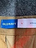 Old Navy Solid Tan Khaki Shorts Size L - photo 3