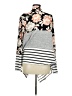 Assorted Brands Gray Poncho Size M - photo 2