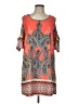 Auditions Paisley Orange Casual Dress Size L - photo 1
