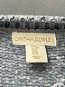 Cynthia Rowley TJX 100% Polyester Metallic Blue Pullover Sweater Size M - photo 7