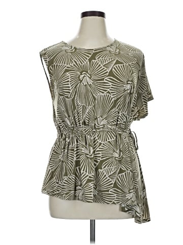 DKNY Short Sleeve Blouse (view 1)