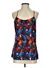 J.Crew Factory Store 100% Polyester Blue Sleeveless Top Size 4 - photo 1
