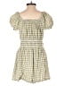 American Eagle Outfitters Checkered-gingham Green Romper Size S - photo 2