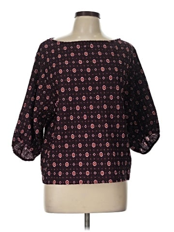 Ann Taylor LOFT 3/4 Sleeve Blouse (view 1)