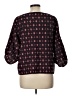 Ann Taylor LOFT Black 3/4 Sleeve Blouse Size L - photo 2