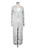 CAbi 100% Cotton Silver Cardigan Size S - photo 1