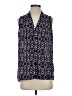 Laundry by Shelli Segal 100% Polyester Purple Sleeveless Blouse Size XS - photo 1
