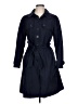 Monsoon 100% Cotton Blue Trenchcoat Size UK 14 / US 10 - photo 1