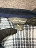 Eddie Bauer 100% Polyester Checkered-gingham Gray Blue Pullover Sweater Size M - photo 7