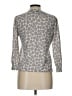 J.Crew 100% Cotton Silver Cardigan Size L - photo 2