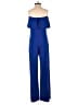 MOTF Solid Blue Jumpsuit Size S - photo 2