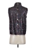 Buru 100% Polyester Silver Sleeveless Blouse Size S - photo 2
