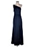 Amsale 100% Polyester Blue Cocktail Dress Size 6 - photo 1