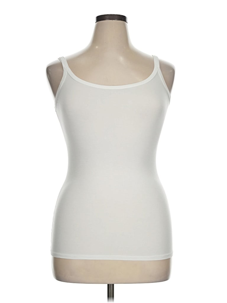 Pre-owned Jockey Sleeveless T-shirt In Ivory
