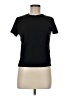 FRAME 100% Cotton Solid Black Short Sleeve T-Shirt Size M - photo 1