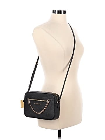 MICHAEL Michael Kors Leather Crossbody Bag (view 2)