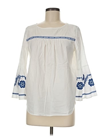 Ann Taylor LOFT 3/4 Sleeve Blouse (view 1)