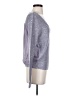 Decree Metallic Silver Pullover Sweater Size S - photo 4