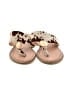 Pierre Dumas Tan Flip Flops Size 7 - photo 2