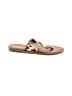 Pierre Dumas Tan Flip Flops Size 7 - photo 1