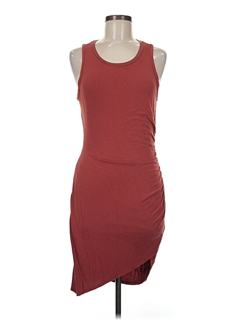Pre-owned Blu Pepper Cocktail Dress In Burgundy