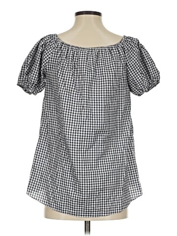 Caroline Constas Short Sleeve Blouse (view 2)