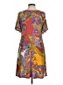MSK Paisley Brown Casual Dress Size M - photo 2