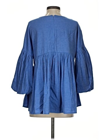 Hemant & Nandita 3/4 Sleeve Blouse (view 2)