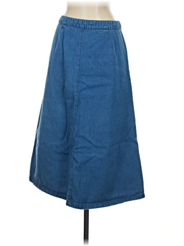 Velvet Heart Denim Skirt (view 2)