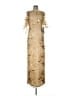 JS Collections 100% Polyester Gold Cocktail Dress Size 8 - photo 1