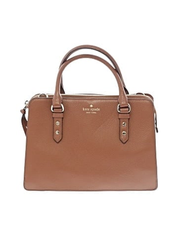 Kate Spade New York Leather Satchel (view 1)