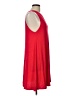 Double Zero Solid Red Casual Dress Size L - photo 4