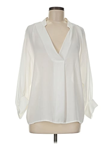 Zara Basic 3/4 Sleeve Blouse (view 1)