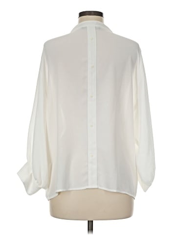 Zara Basic 3/4 Sleeve Blouse (view 2)