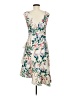 Eliza J Floral Ivory White Cocktail Dress Size 8 - photo 2