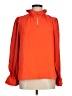 J.Crew 100% Polyester Orange Long Sleeve Turtleneck Size M - photo 1