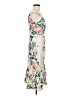 Eliza J Floral Ivory White Cocktail Dress Size 8 - photo 4