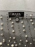 Love J 100% Nylon Silver Sleeveless Top Size M - photo 7