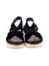 Caslon 100% Leather Black Sandals Size 7 - photo 2