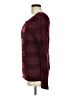 Very J Stripes Burgundy Pullover Sweater Size M - photo 5