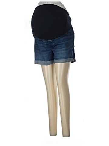 Isabel Maternity Denim Shorts (view 1)