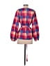 misook Red Long Sleeve Blouse Size XS - photo 2