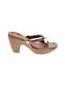 Crocs Tan Heels Size 7 - photo 1