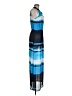 MICHAEL Michael Kors 100% Polyester Tie-dye Blue Casual Dress Size M - photo 4