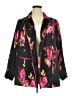 Torrid Floral Black Blazer Size 3X Plus (3) - photo 1