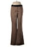 B.yu Animal Print Brown Dress Pants Size S - photo 1