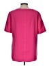 Trina Turk 100% Polyester Pink Short Sleeve Blouse Size L - photo 2