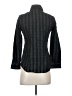 Theory Tweed Black 3/4 Sleeve Button-Down Shirt Size S - photo 2